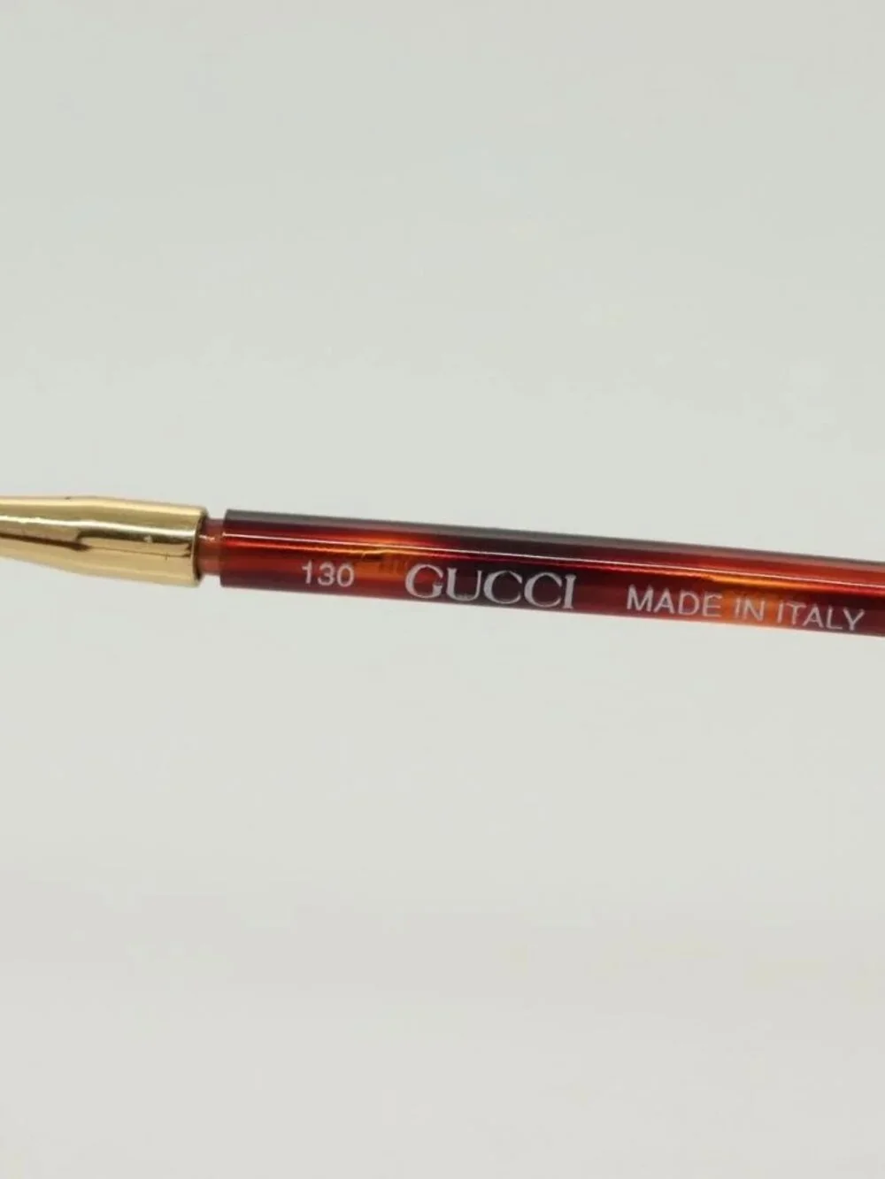GUCCI Sunglasses Plastic Metal 2 Set Brown Black Auth bs29266
